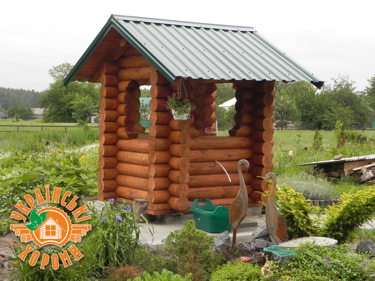 Сруб колодца