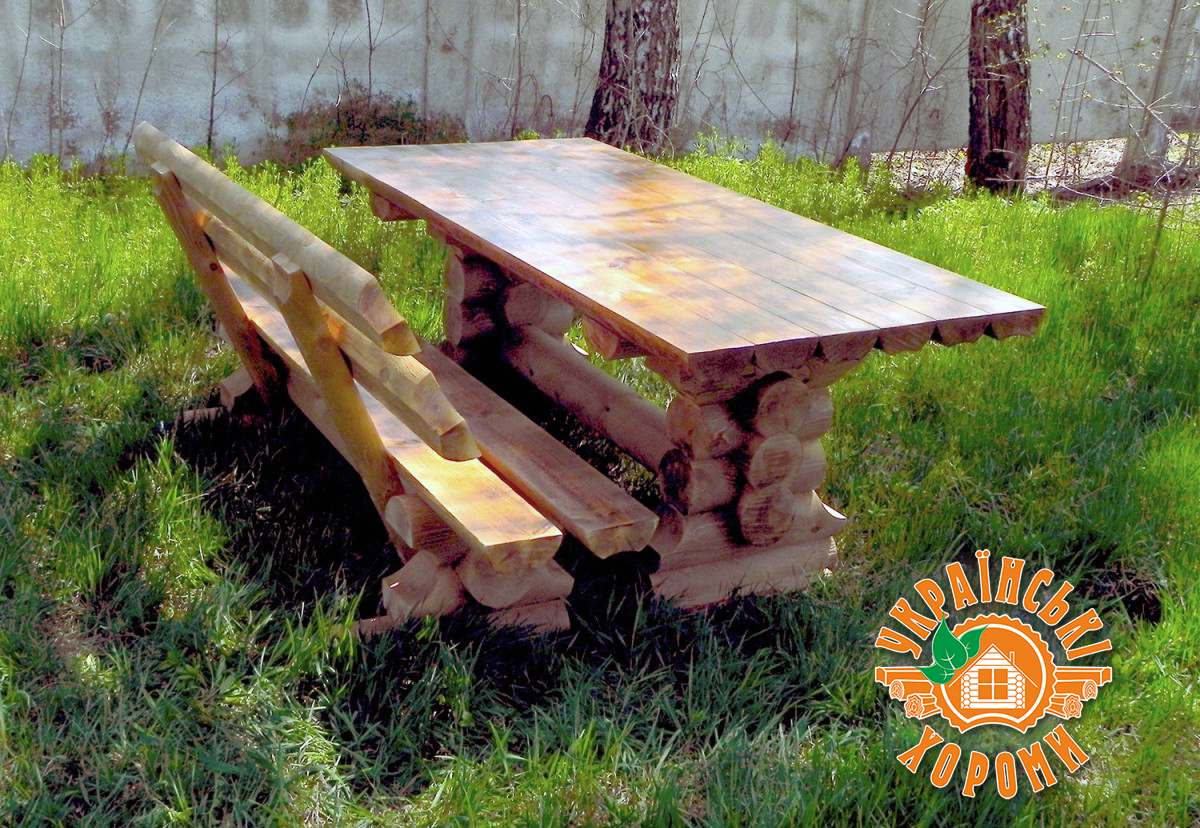 Садовый стол и лавка
